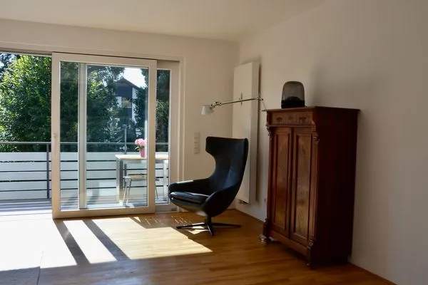 Multi-Fewo Haus Obere Ebenhalde Ferienwohnung ZOOM Wasserburg - Wohnbereich