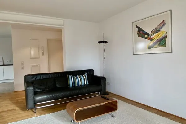 Multi-Fewo Haus Obere Ebenhalde Ferienwohnung ZOOM Wasserburg - Wohnbereich