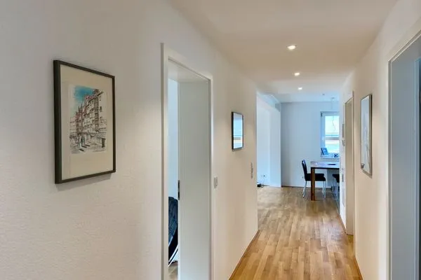 Multi-Fewo Haus Obere Ebenhalde Ferienwohnung ZOOM Wasserburg - Eingangsflur