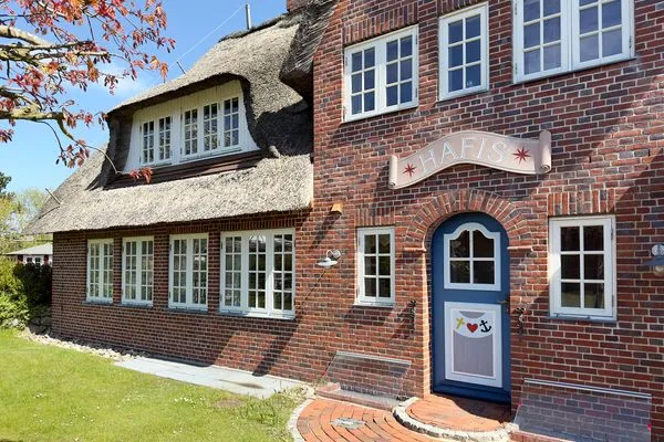 Hauptansicht Ferienhaus Hafis in Nebel auf Amrum  Friesenhof, Hs. Hafis, Whg. 9