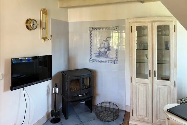 Wohnzimmer in der Ferienwohnung Hafis 9 in Nebel auf Amrum  Friesenhof, Hs. Hafis, Whg. 9