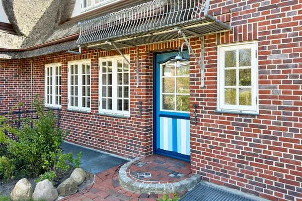 Eingang Ferienhaus Hafis in Nebel auf Amrum  Friesenhof, Hs. Hafis, Whg. 9