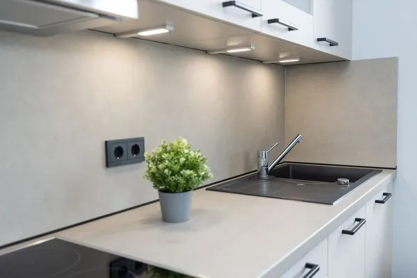 Küche / Küchenzeile Sturmfrei Ferienwohnung "Suite 5"