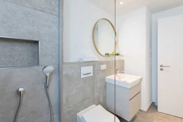 Badezimmer Sturmfrei Ferienwohnung "Suite 5"