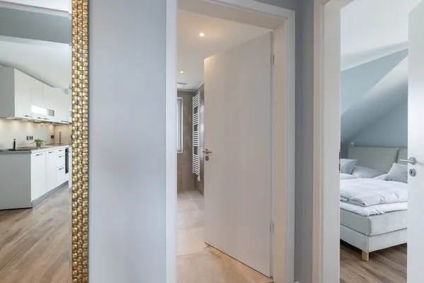 Badezimmer Sturmfrei Ferienwohnung "Galerie 1"