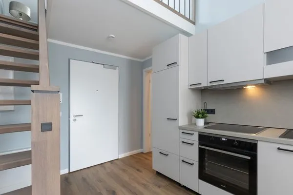 Küche / Küchenzeile Sturmfrei Ferienwohnung "Galerie 2"