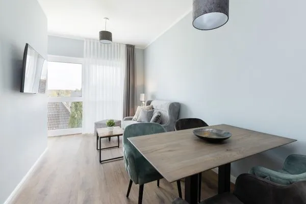 Wohnzimmer Sturmfrei Ferienwohnung "Galerie 2"