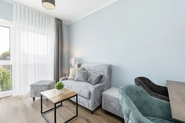 Wohnzimmer Sturmfrei Ferienwohnung "Galerie 2"