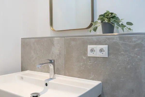 Badezimmer Sturmfrei Ferienwohnung "Galerie 2"