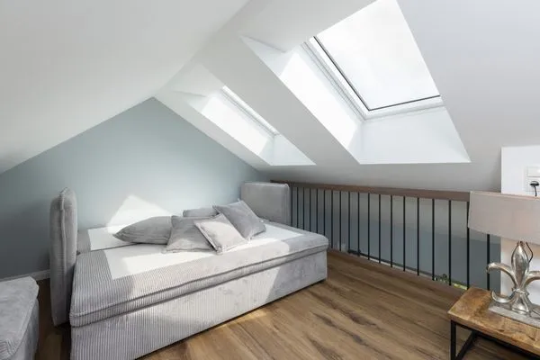 Wohnzimmer Sturmfrei Ferienwohnung "Galerie 3"