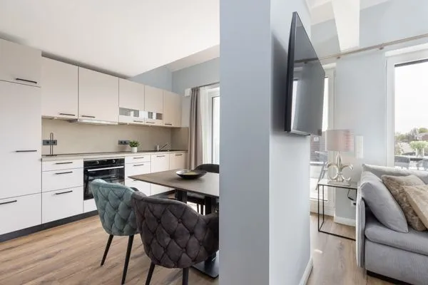 Küche / Küchenzeile Sturmfrei Ferienwohnung "Galerie 3"