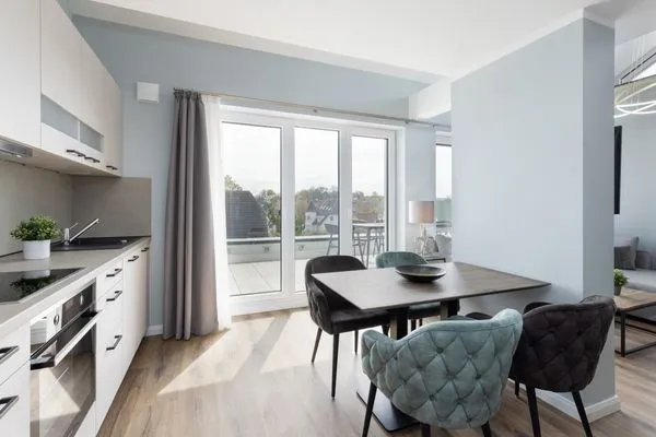 Küche / Küchenzeile Sturmfrei Ferienwohnung "Galerie 3"