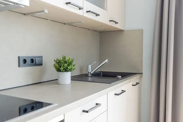 Küche / Küchenzeile Sturmfrei Ferienwohnung "Galerie 3"