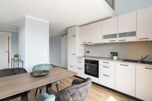 Küche / Küchenzeile Sturmfrei Ferienwohnung "Galerie 3"