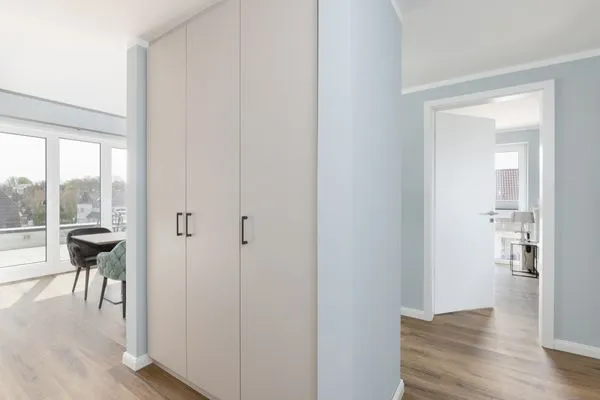 Wohnzimmer Sturmfrei Ferienwohnung "Galerie 3"