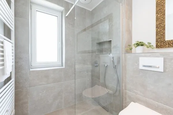 Badezimmer Sturmfrei Ferienwohnung "Galerie 3"