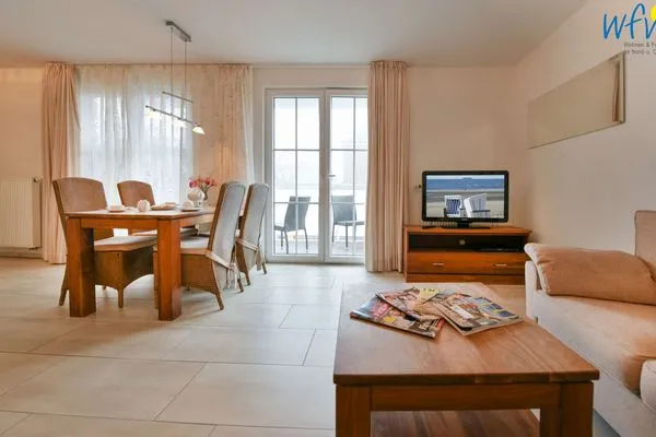 Wohnzimmer Villa Verdi Ferienwohnung 5