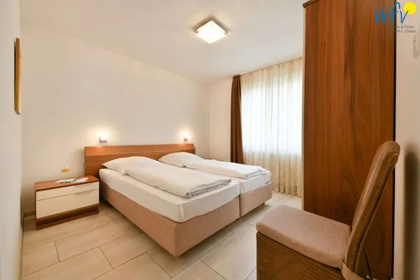Schlafzimmer Villa Verdi Ferienwohnung 5