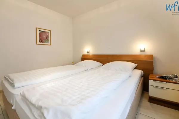 Schlafzimmer Villa Verdi Ferienwohnung 5