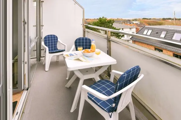 Balkon Haus Seeluft Ferienwohnung 37