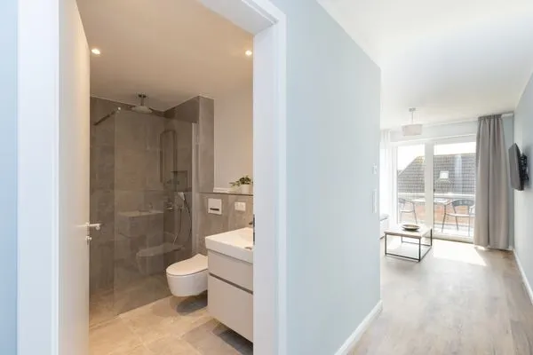 Badezimmer Sturmfrei Ferienwohnung "Suite 6"