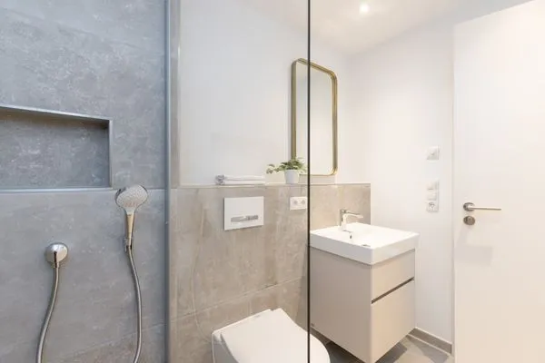 Badezimmer Sturmfrei Ferienwohnung "Suite 6"