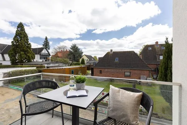 Balkon Sturmfrei Ferienwohnung "Suite 6"