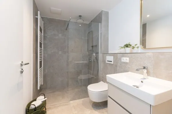 Badezimmer Sturmfrei Ferienwohnung "Suite 2"