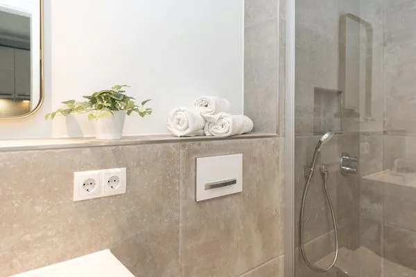 Badezimmer Sturmfrei Ferienwohnung "Studio 2"