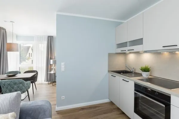 Wohnzimmer Sturmfrei Ferienwohnung "Suite 7"