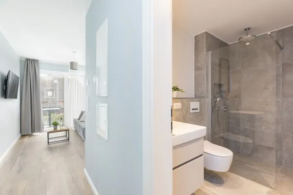 Badezimmer Sturmfrei Ferienwohnung "Suite 7"