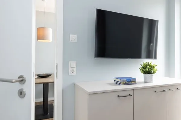 Schlafzimmer Sturmfrei Ferienwohnung "Suite 3"