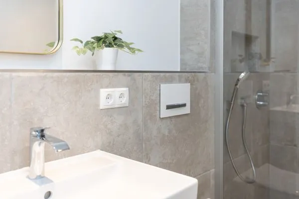 Badezimmer Sturmfrei Ferienwohnung "Suite 3"