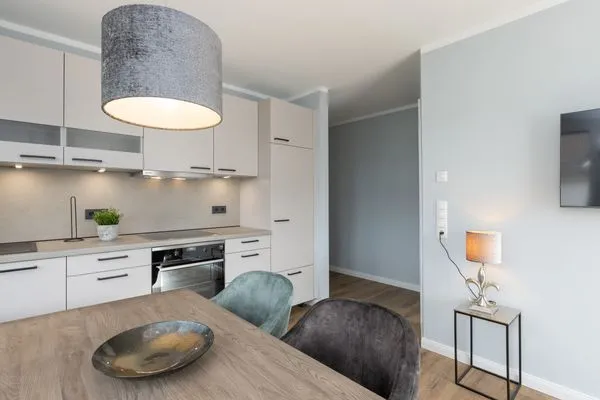 Wohnzimmer Sturmfrei Ferienwohnung "Suite 8"