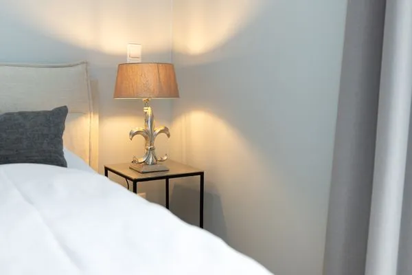 Schlafzimmer Sturmfrei Ferienwohnung "Suite 8"