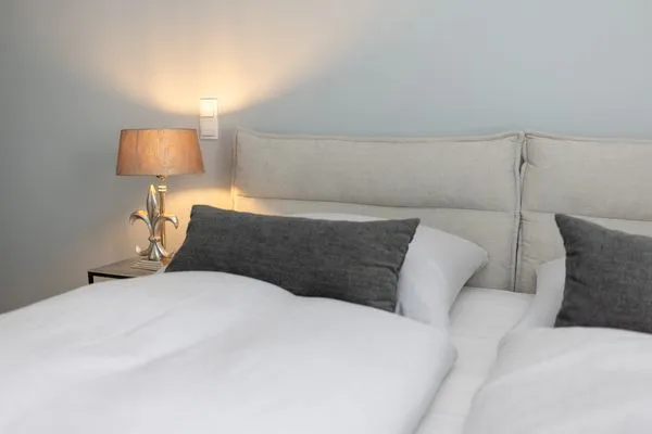 Schlafzimmer Sturmfrei Ferienwohnung "Suite 4"