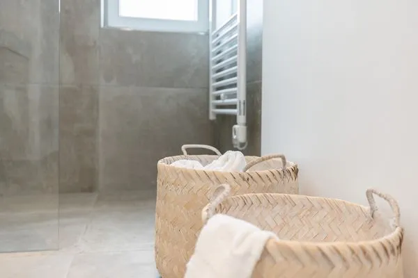 Badezimmer Sturmfrei Ferienwohnung "Suite 4"