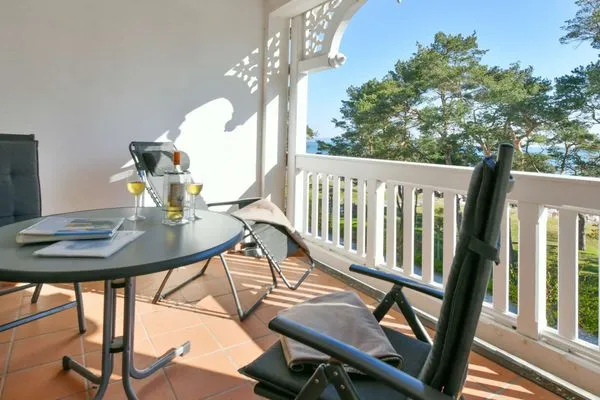 Balkon Villa Seeadler Ferienwohnung 616