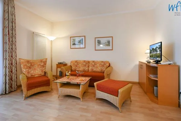 Wohnzimmer Villa Seeadler Ferienwohnung 616