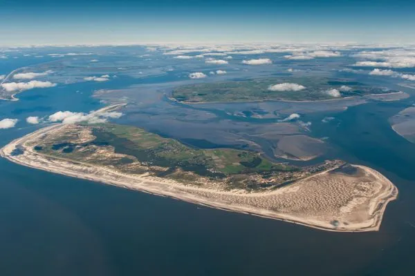 Landschaft Haus Diana Ferienwohnung „Wattenmeer"