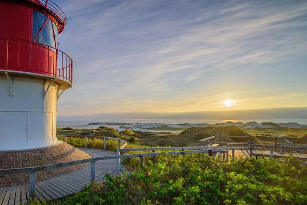 Landschaft Haus *Südspitze 17* Ferienwohnung *Auszeit am Meer*