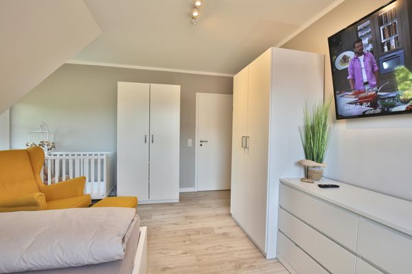  Ferienhaus 8er Huus Wangarou Wangerooge - Schlafzimmer