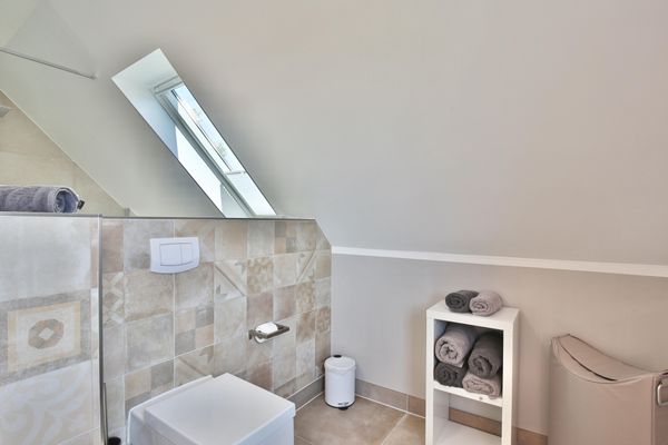  Ferienhaus 8er Huus Wangarou Wangerooge - Badezimmer