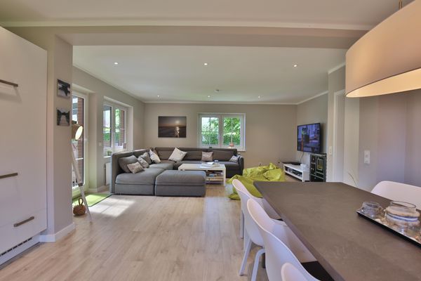  Ferienhaus 8er Huus Wangarou Wangerooge - Wohnzimmer