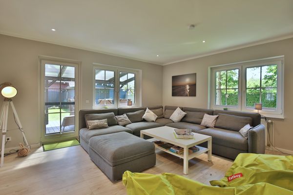  Ferienhaus 8er Huus Wangarou Wangerooge - Wohnzimmer