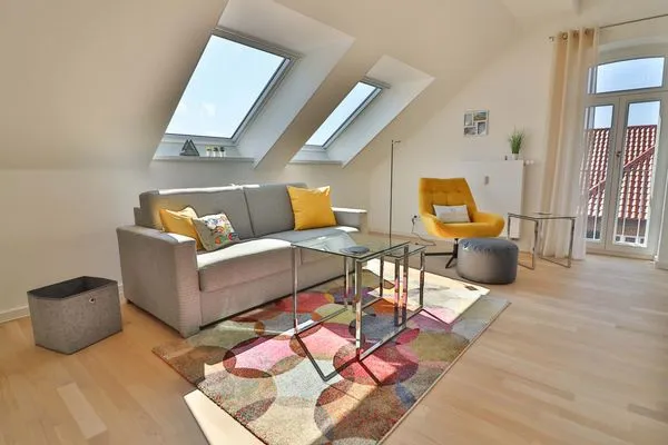 Wohnzimmer  Lüttjeod - Apartment 17