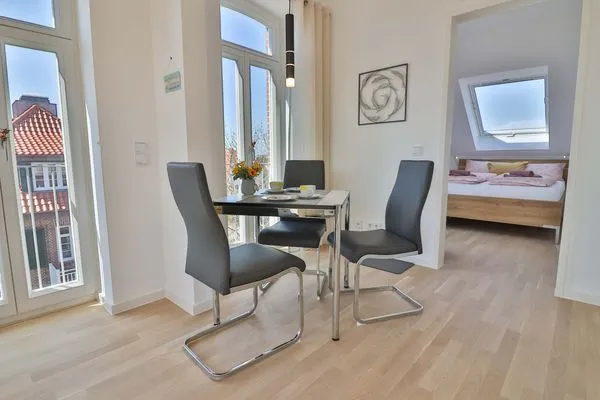 Wohnzimmer  Lüttjeod - Apartment 17