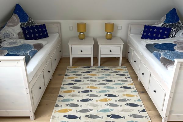  Neue Reihe 1 Wohnung 3 "Nordflair" Zingst - Schlafzimmer