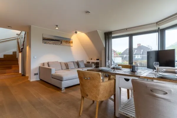 Ferienhaus Kirchenstraße Appartement Achtern Diek OG SPO Ording - 