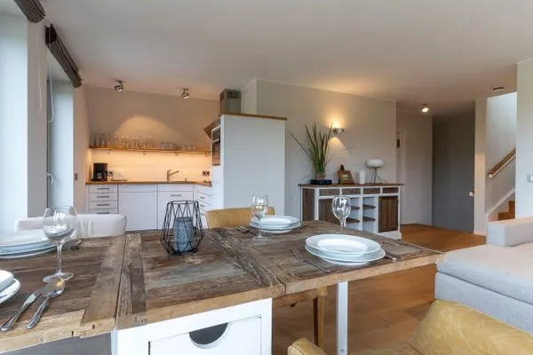 Ferienhaus Kirchenstraße Appartement Achtern Diek OG SPO Ording - 